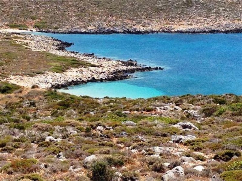 Tersana Küstengrundstück mit Sandstrand auf Kreta zum Verkauf Grundstück kaufen